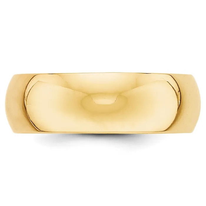 Goldia Rings Solid 10K Yellow Gold 7mm HalfRound Wedding MensWomens Wedding Band Ring Size 45 Goldia Rings Solid 10K Yellow Gold 7mm HalfRound Wedding MensWomens Wedding Band Ring Size 45