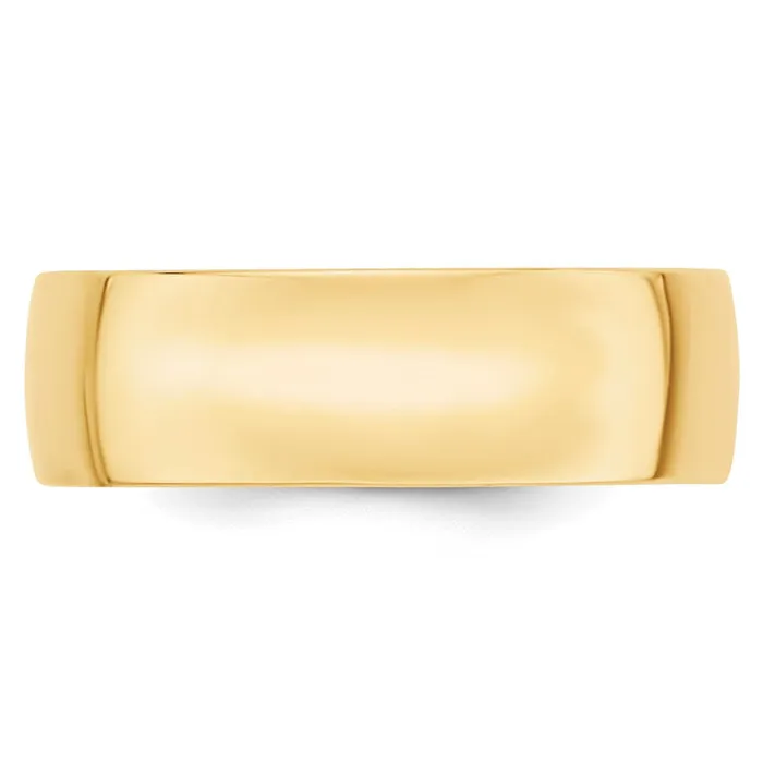 Goldia Rings Solid 10K Yellow Gold 7mm Light Weight Comfort Fit MensWomens Wedding Band Ring Size 4 Goldia Rings Solid 10K Yellow Gold 7mm Light Weight Comfort Fit MensWomens Wedding Band Ring Size 4