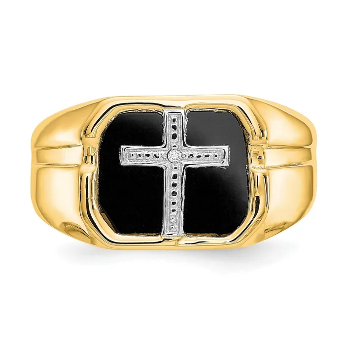 Goldia Rings Solid 14k White Gold VS Simulated CZ Ring