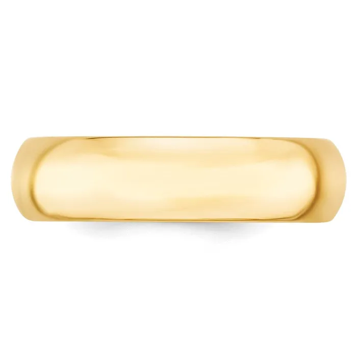 Goldia Rings Solid 14K Yellow Gold 6mm Comfort Fit MensWomens Wedding Band Ring Size 5 Goldia Rings Solid 14K Yellow Gold 6mm Comfort Fit MensWomens Wedding Band Ring Size 5