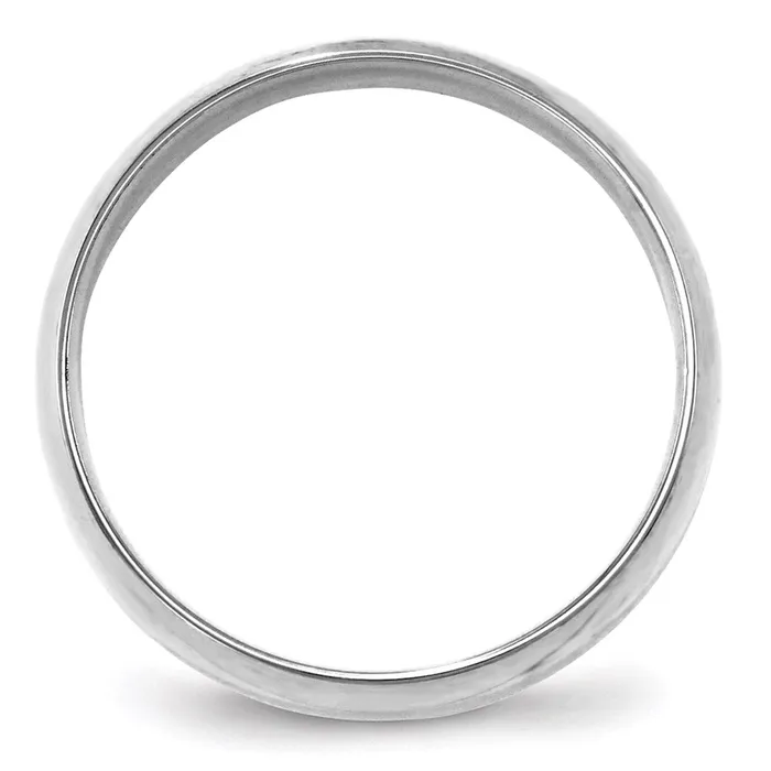 Goldia Rings Solid 18K White Gold 6mm Light Weight Comfort Fit MensWomens Wedding Band Ring Size 125 Goldia Rings Solid 18K White Gold 6mm Light Weight Comfort Fit MensWomens Wedding Band Ring Size 125