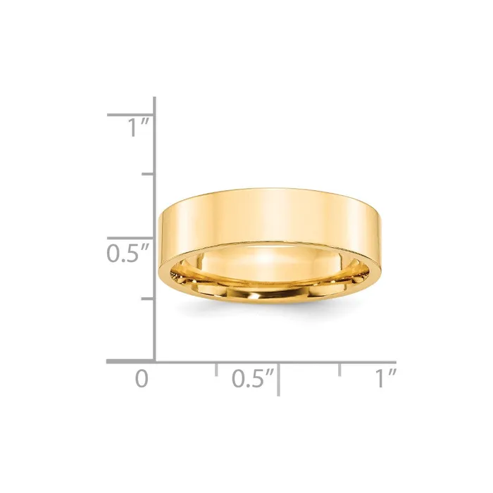 Goldia Rings Solid 18K Yellow Gold 6mm Standard Flat Comfort Fit MensWomens Wedding Band Ring Size 45 Goldia Rings Solid 18K Yellow Gold 6mm Standard Flat Comfort Fit MensWomens Wedding Band Ring Size 45