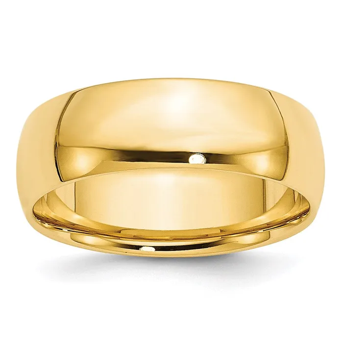 Goldia Rings Solid 18K Yellow Gold 7mm Light Weight Comfort Fit MensWomens Wedding Band Ring Size 5 Goldia Rings Solid 18K Yellow Gold 7mm Light Weight Comfort Fit MensWomens Wedding Band Ring Size 5