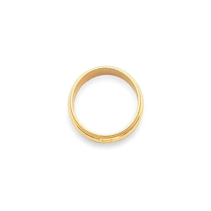 Goldia Solid 10K Yellow Gold 3mm Milgrain HalfRound Wedding MensWomens Wedding Band Ring Size 45 Rings Goldia Solid 10K Yellow Gold 3mm Milgrain HalfRound Wedding MensWomens Wedding Band Ring Size 45 Rings