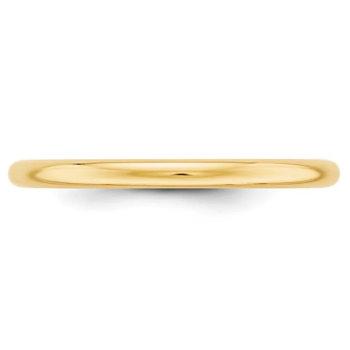 Goldia Solid 14K Yellow Gold 2mm Half Round MensWomens Wedding Band Ring Size 9 Rings Goldia Solid 14K Yellow Gold 2mm Half Round MensWomens Wedding Band Ring Size 9 Rings