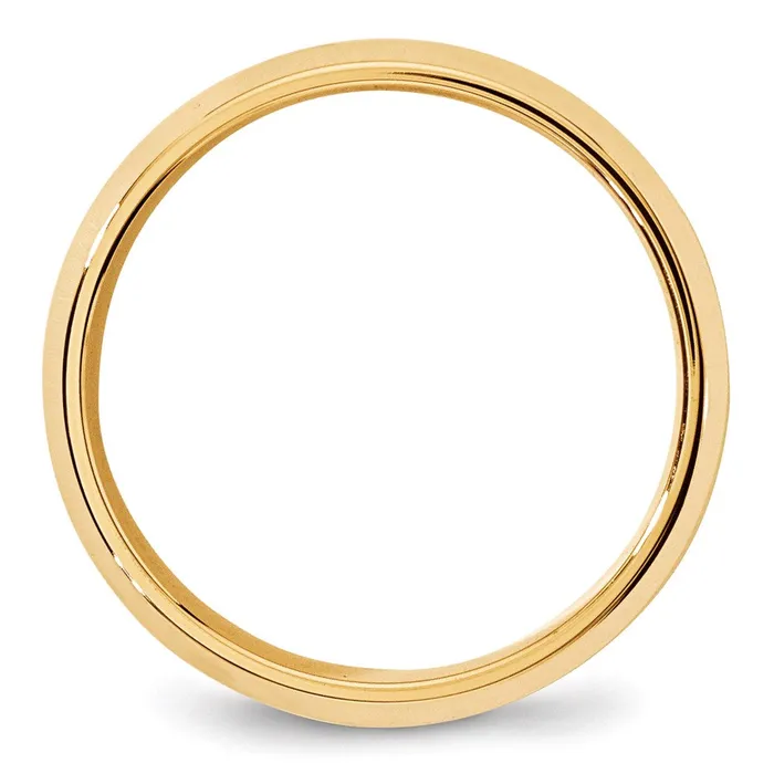 Goldia Solid 14K Yellow Gold 7mm Bevel Edge Comfort Fit MensWomens Wedding Band Ring Size 125 Rings Goldia Solid 14K Yellow Gold 7mm Bevel Edge Comfort Fit MensWomens Wedding Band Ring Size 125 Rings