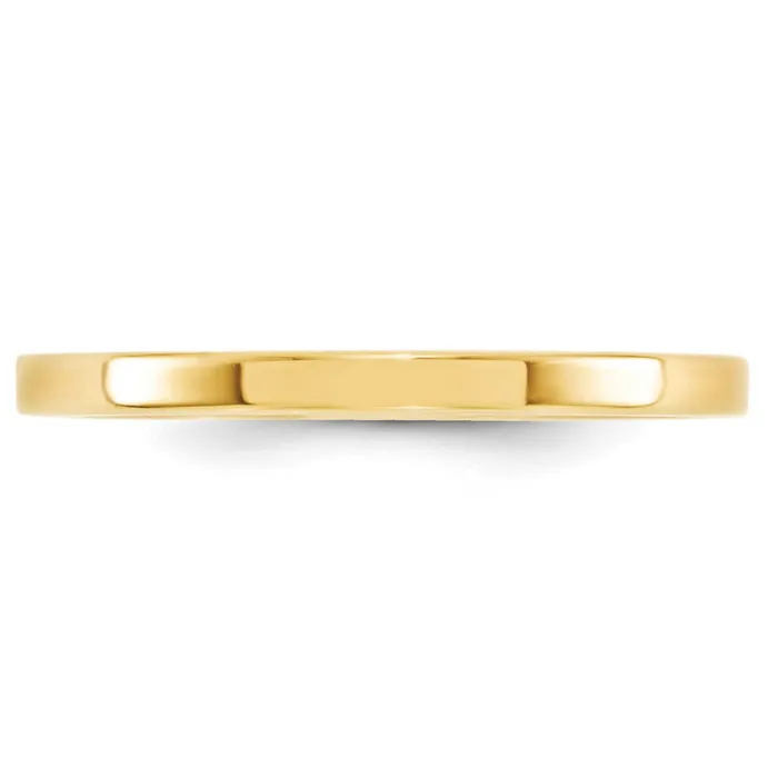 Goldia Solid 18K Yellow Gold 2mm Standard Flat Comfort Fit MensWomens Wedding Band Ring Size 125 Rings Goldia Solid 18K Yellow Gold 2mm Standard Flat Comfort Fit MensWomens Wedding Band Ring Size 125 Rings