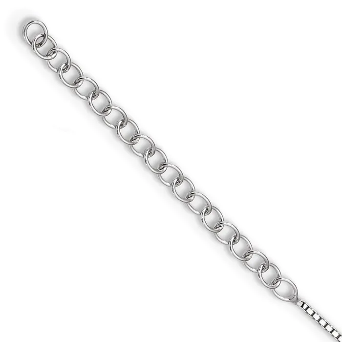 Goldia Sterling Silver Champagne Diamond Teardrop Pendant Necklaces