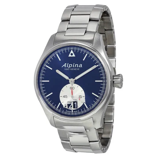 JMS always Bracelets Original Alpina Startimer Pilot Small Seconds Big Date Navy Blue Dial Stainless Steel Mens Watch AL280NS4S6B JMS always Bracelets Original Alpina Startimer Pilot Small Seconds Big Date Navy Blue Dial Stainless Steel Mens Watch AL280NS4S6B