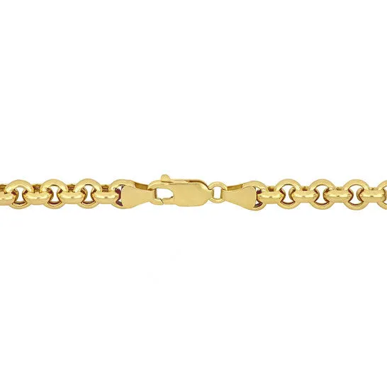 JMS always Bracelets Original AMOUR Rolo Link Station Bracelet In 14K Yellow Gold 75 In JMS always Bracelets Original AMOUR Rolo Link Station Bracelet In 14K Yellow Gold 75 In