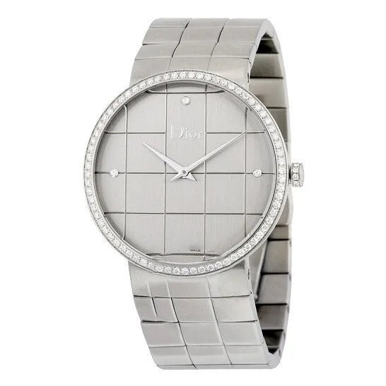 JMS always Bracelets Original Dior La D De Dior Silver Dial Stainless Steel Ladies Watch CD043113M001 JMS always Bracelets Original Dior La D De Dior Silver Dial Stainless Steel Ladies Watch CD043113M001