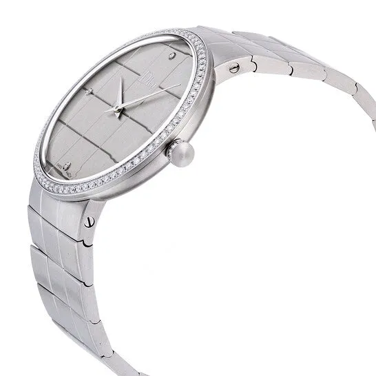 JMS always Bracelets Original Dior La D De Dior Silver Dial Stainless Steel Ladies Watch CD043113M001 JMS always Bracelets Original Dior La D De Dior Silver Dial Stainless Steel Ladies Watch CD043113M001