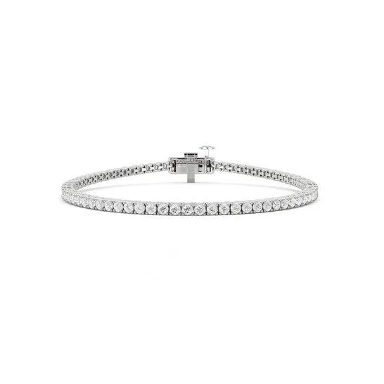 JMS always Bracelets Original GROWN GORGEOUS BEAUTIFUL BRACELET 14KW 3 CTW CERTIFIED F VS2 JMS always Bracelets Original GROWN GORGEOUS BEAUTIFUL BRACELET 14KW 3 CTW CERTIFIED F VS2