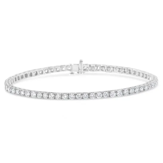 JMS always Bracelets Original Haus of Brilliance IGI Certified 14K White Gold 7ct TDW Diamond Tennis Bracelet HII1 JMS always Bracelets Original Haus of Brilliance IGI Certified 14K White Gold 7ct TDW Diamond Tennis Bracelet HII1