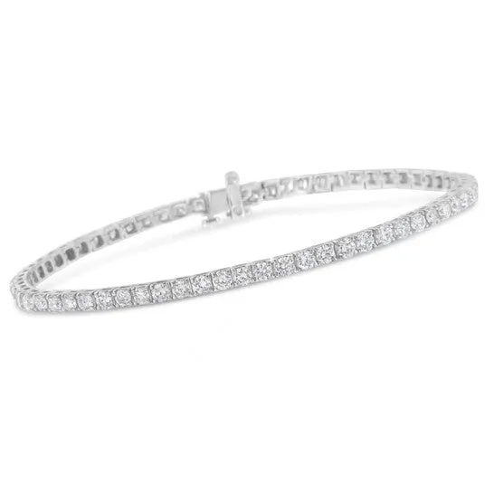 JMS always Bracelets Original Haus of Brilliance IGI Certified 14K White Gold 7ct TDW Diamond Tennis Bracelet HII1 JMS always Bracelets Original Haus of Brilliance IGI Certified 14K White Gold 7ct TDW Diamond Tennis Bracelet HII1