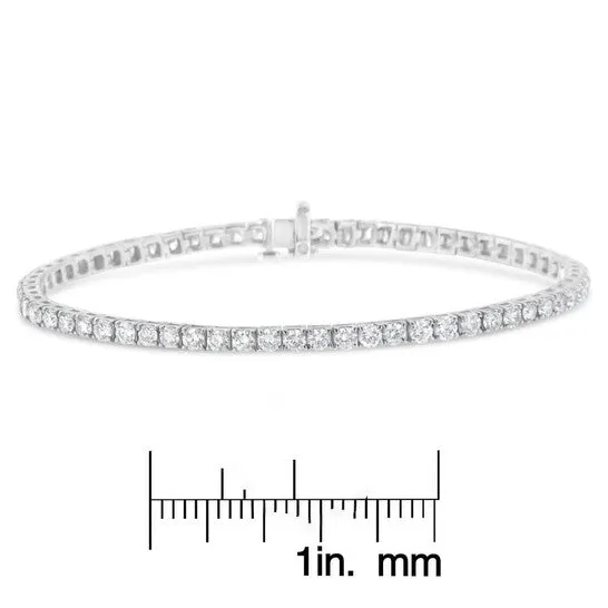 JMS always Bracelets Original Haus of Brilliance IGI Certified 14K White Gold 7ct TDW Diamond Tennis Bracelet HII1 JMS always Bracelets Original Haus of Brilliance IGI Certified 14K White Gold 7ct TDW Diamond Tennis Bracelet HII1