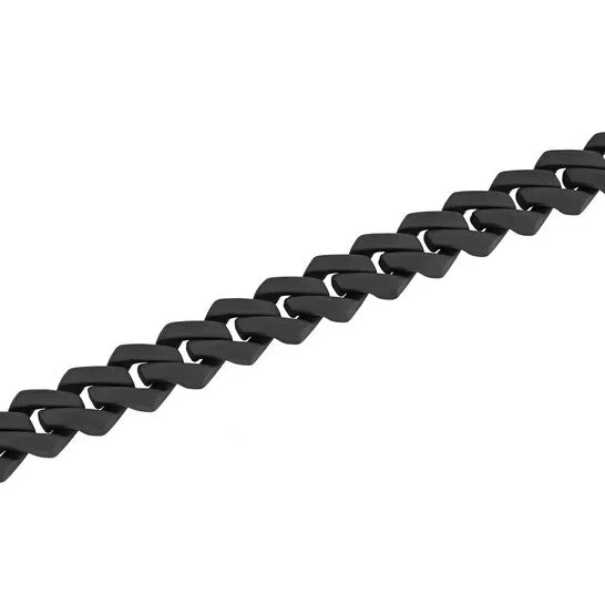 JMS always Bracelets Original Robert Alton 12CTW Black Diamond Stainless Steel with Matte Black Finish Mens Link Bracelet JMS always Bracelets Original Robert Alton 12CTW Black Diamond Stainless Steel with Matte Black Finish Mens Link Bracelet