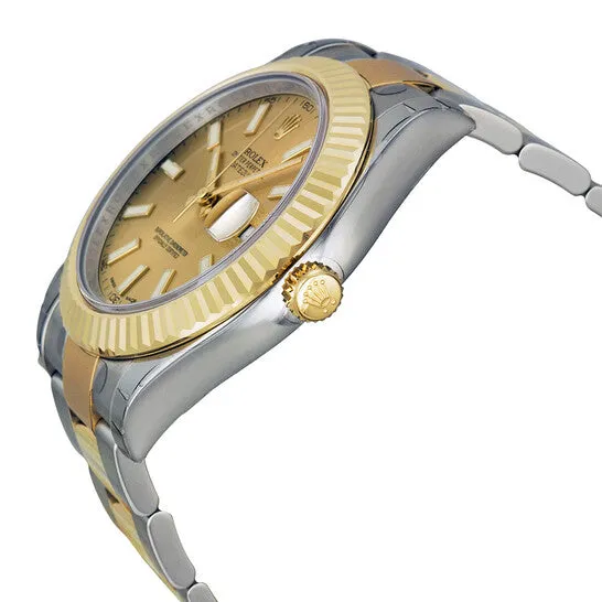 JMS always Bracelets Original Rolex Datejust II Champagne Dial Stainless steel and 18K Yellow Gold Oyster Bracelet Automatic Mens Watch 116333CSO JMS always Bracelets Original Rolex Datejust II Champagne Dial Stainless steel and 18K Yellow Gold Oyster Bracelet Automatic Mens Watch 116333CSO