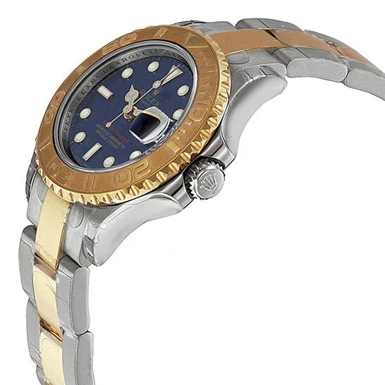 JMS always Bracelets Original Rolex YachtMaster Blue Dial Stainless Steel and 18K Yellow Gold Oyster Bracelet Automatic Ladies Watch 169623BLSO JMS always Bracelets Original Rolex YachtMaster Blue Dial Stainless Steel and 18K Yellow Gold Oyster Bracelet Automatic Ladies Watch 169623BLSO