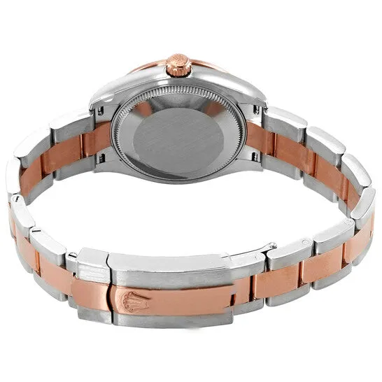 JMS always Earrings Original Rolex Datejust 31 Silver Diamond Dial Automatic Ladies Steel and 18kt Everose Gold Oyster Watch 278381SDO JMS always Earrings Original Rolex Datejust 31 Silver Diamond Dial Automatic Ladies Steel and 18kt Everose Gold Oyster Watch 278381SDO