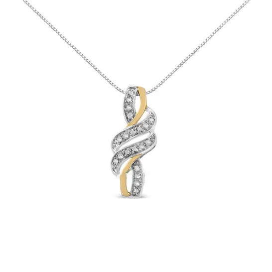 JMS always Necklaces Original Haus of Brilliance 14K Yellow Gold Plated 925 Sterling Silver RoundCut Diamond Accent Cross Bypass 18 Necklace HI Color I2I3 Clarity JMS always Necklaces Original Haus of Brilliance 14K Yellow Gold Plated 925 Sterling Silver RoundCut Diamond Accent Cross Bypass 18 Necklace HI Color I2I3 Clarity