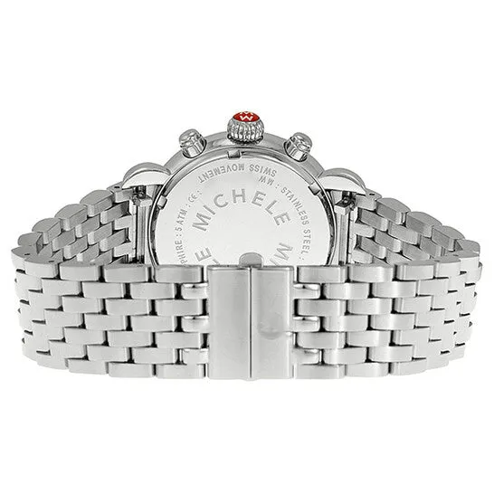 JMS always Necklaces Original Michele CSX Signature Black Mother of Pearl Stainless Steel Ladies Watch MWW03M000192 JMS always Necklaces Original Michele CSX Signature Black Mother of Pearl Stainless Steel Ladies Watch MWW03M000192
