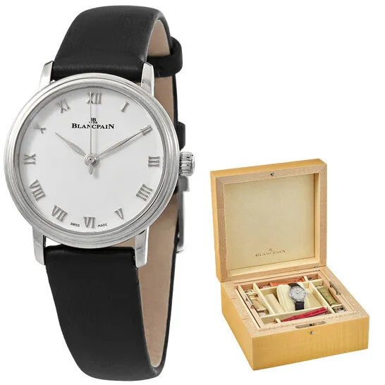 JMS always Original Blancpain Villeret Automatic Silver Dial Ladies Watch 6104 1127 95A Watches JMS always Original Blancpain Villeret Automatic Silver Dial Ladies Watch 6104 1127 95A Watches