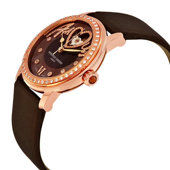 JMS always Original Frederique Constant Brown Dial Diamond Automatic Ladies Watch 310CSQ2PD4 Watches JMS always Original Frederique Constant Brown Dial Diamond Automatic Ladies Watch 310CSQ2PD4 Watches