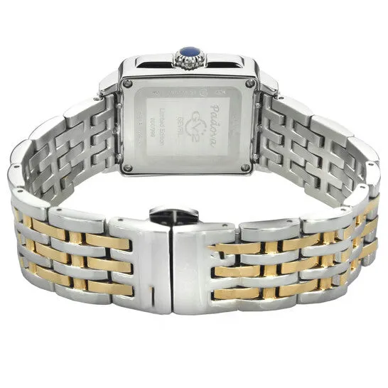 JMS always Original GV2 by Gevril Padova Quartz Diamond Blue Dial Ladies Watch 12314B Watches JMS always Original GV2 by Gevril Padova Quartz Diamond Blue Dial Ladies Watch 12314B Watches
