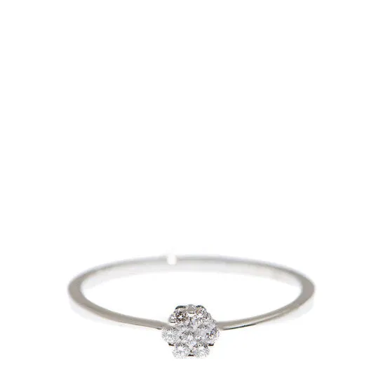 JMS always Original New J Collection Ring 7 Rddi 012 Ct 18kw 162 Gm 18kt White Gold Silver Rings JMS always Original New J Collection Ring 7 Rddi 012 Ct 18kw 162 Gm 18kt White Gold Silver Rings