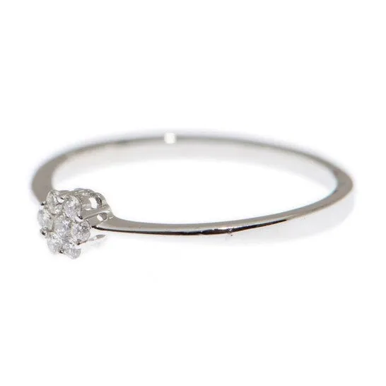 JMS always Original New J Collection Ring 7 Rddi 012 Ct 18kw 162 Gm 18kt White Gold Silver Rings JMS always Original New J Collection Ring 7 Rddi 012 Ct 18kw 162 Gm 18kt White Gold Silver Rings