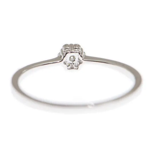 JMS always Original New J Collection Ring 7 Rddi 012 Ct 18kw 162 Gm 18kt White Gold Silver Rings JMS always Original New J Collection Ring 7 Rddi 012 Ct 18kw 162 Gm 18kt White Gold Silver Rings