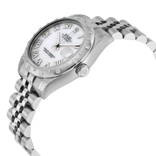 JMS always Original Rolex Oyster Perpetual Datejust 31 Mother of Pearl Dial Stainless Steel Jubilee Bracelet Automatic Ladies Watch 178344PMRJ Bracelets JMS always Original Rolex Oyster Perpetual Datejust 31 Mother of Pearl Dial Stainless Steel Jubilee Bracelet Automatic Ladies Watch 178344PMRJ Bracelets