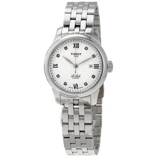 JMS always Original Tissot Le Locle Automatic Diamond Silver Dial Ladies Watch T0062071103600 Watches JMS always Original Tissot Le Locle Automatic Diamond Silver Dial Ladies Watch T0062071103600 Watches