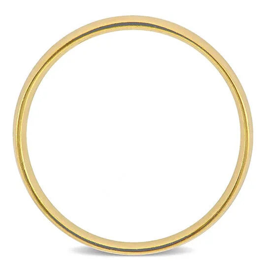 JMS always Rings Original Amour 4mm Polished Finish Wedding Band in 14k Yellow Gold JMS always Rings Original Amour 4mm Polished Finish Wedding Band in 14k Yellow Gold