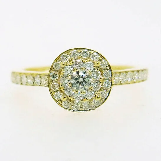 JMS always Rings Original New J Collection Fine Jewellery Ring W Diamond40 Rddi 044 Ct18ky 236 Gm 18kt Yellow Gold Gold JMS always Rings Original New J Collection Fine Jewellery Ring W Diamond40 Rddi 044 Ct18ky 236 Gm 18kt Yellow Gold Gold