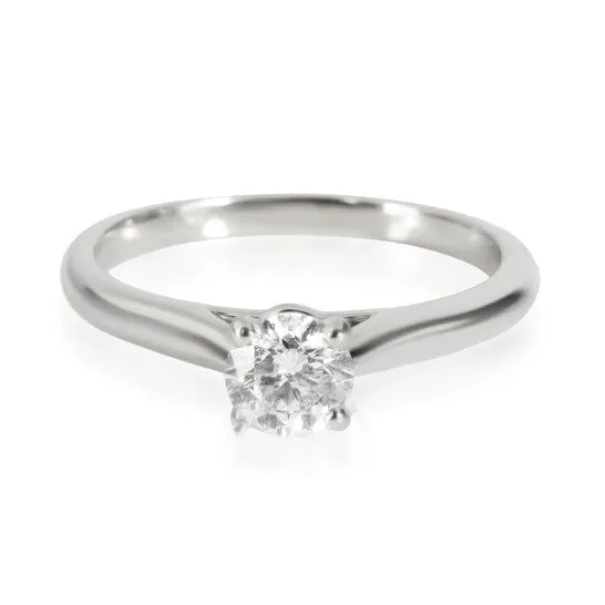 JMS always Rings Original PreOwned Cartier 1895 Diamond Engagement Ring in Platinum G VS1 035 CTW JMS always Rings Original PreOwned Cartier 1895 Diamond Engagement Ring in Platinum G VS1 035 CTW