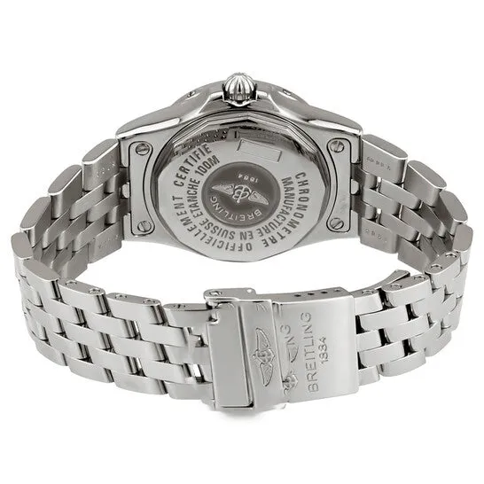 JMS always Watches Original Breitling Galactic 30 Black Diamond Dial Ladies Watch A71340L2BA14SS JMS always Watches Original Breitling Galactic 30 Black Diamond Dial Ladies Watch A71340L2BA14SS