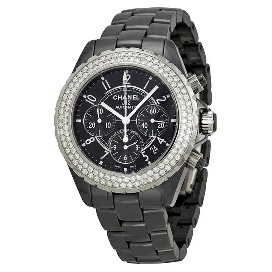 JMS always Watches Original Chanel J12 Black Ceramic Ladies Watch H1009 JMS always Watches Original Chanel J12 Black Ceramic Ladies Watch H1009