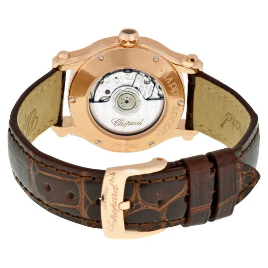 JMS always Watches Original Chopard Happy Sport Silver Dial Alligator Leather Strap Ladies Watch 2748935002 JMS always Watches Original Chopard Happy Sport Silver Dial Alligator Leather Strap Ladies Watch 2748935002