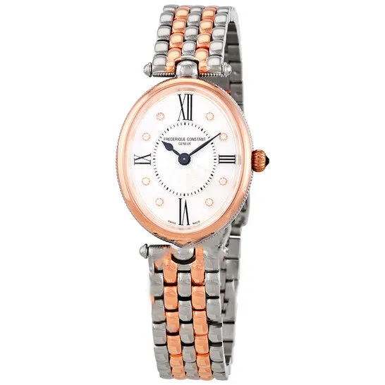 JMS always Watches Original Frederique Constant Classics Quartz Diamond White Dial Ladies Watch FC200RMPW2V2B JMS always Watches Original Frederique Constant Classics Quartz Diamond White Dial Ladies Watch FC200RMPW2V2B