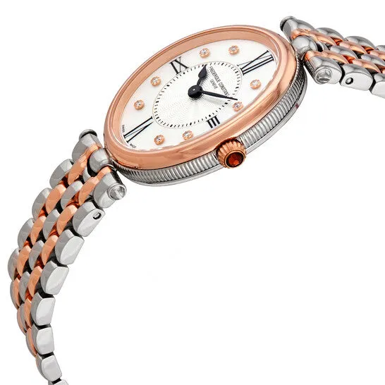 JMS always Watches Original Frederique Constant Classics Quartz Diamond White Dial Ladies Watch FC200RMPW2V2B JMS always Watches Original Frederique Constant Classics Quartz Diamond White Dial Ladies Watch FC200RMPW2V2B
