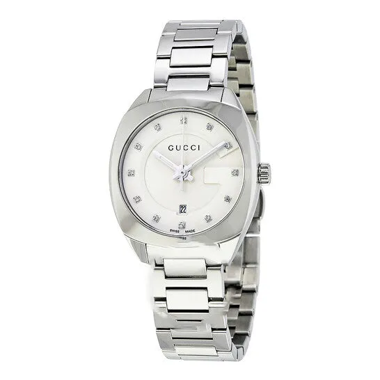 JMS always Watches Original Gucci GG2570 White Dial Diamond Ladies Watch YA142504 JMS always Watches Original Gucci GG2570 White Dial Diamond Ladies Watch YA142504