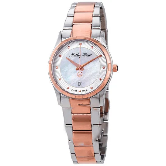 JMS always Watches Original MatheyTissot Elisa White Mother of Pearl Dial Ladies Watch D2111BI JMS always Watches Original MatheyTissot Elisa White Mother of Pearl Dial Ladies Watch D2111BI