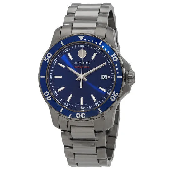 JMS always Watches Original Movado Series 800 Quartz Blue Dial Unisex Watch 2600159 JMS always Watches Original Movado Series 800 Quartz Blue Dial Unisex Watch 2600159