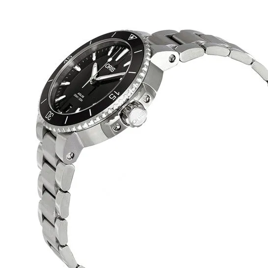JMS always Watches Original Oris Aquis Automatic Black Dial Ladies Watch 01 733 7731 415407 8 18 05P JMS always Watches Original Oris Aquis Automatic Black Dial Ladies Watch 01 733 7731 415407 8 18 05P