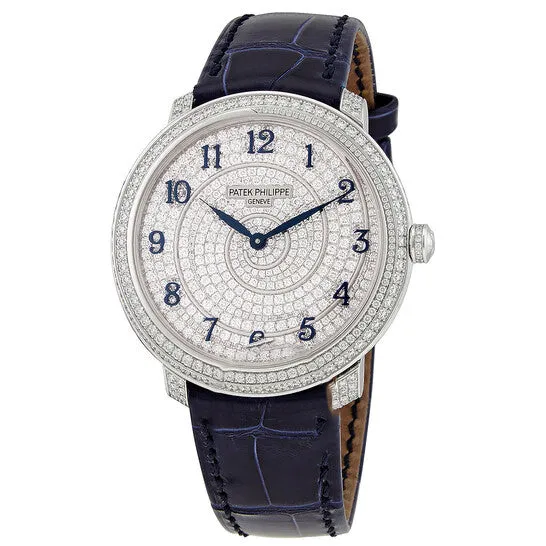JMS always Watches Original Patek Philippe Calatrava Diamond Ribbon Joaillerie Ladies Watch 4978400G001 JMS always Watches Original Patek Philippe Calatrava Diamond Ribbon Joaillerie Ladies Watch 4978400G001