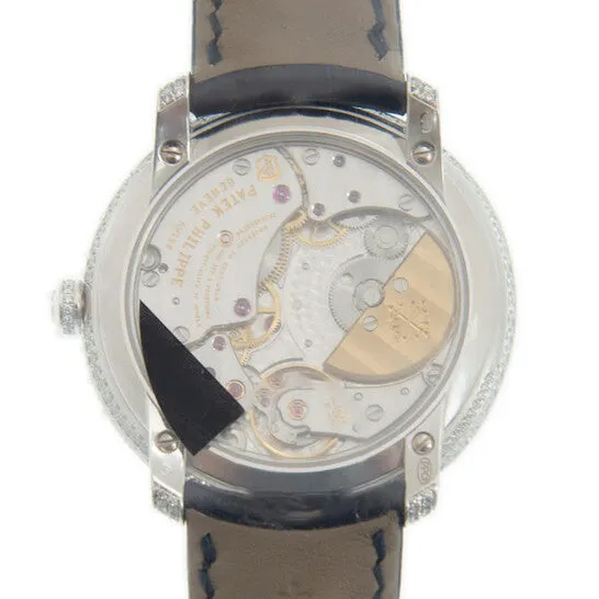JMS always Watches Original Patek Philippe Calatrava Diamond Ribbon Joaillerie Ladies Watch 4978400G001 JMS always Watches Original Patek Philippe Calatrava Diamond Ribbon Joaillerie Ladies Watch 4978400G001