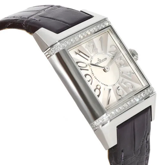 JMS always Watches Original Preowned Jaeger LeCoultre Reverso Quartz Diamond Silver Dial Unisex Watch 234847 Q7038420 JMS always Watches Original Preowned Jaeger LeCoultre Reverso Quartz Diamond Silver Dial Unisex Watch 234847 Q7038420