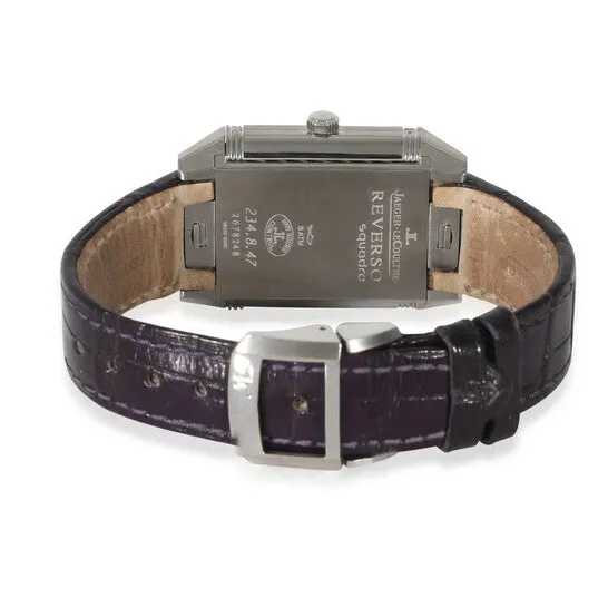 JMS always Watches Original Preowned Jaeger LeCoultre Reverso Quartz Diamond Silver Dial Unisex Watch 234847 Q7038420 JMS always Watches Original Preowned Jaeger LeCoultre Reverso Quartz Diamond Silver Dial Unisex Watch 234847 Q7038420
